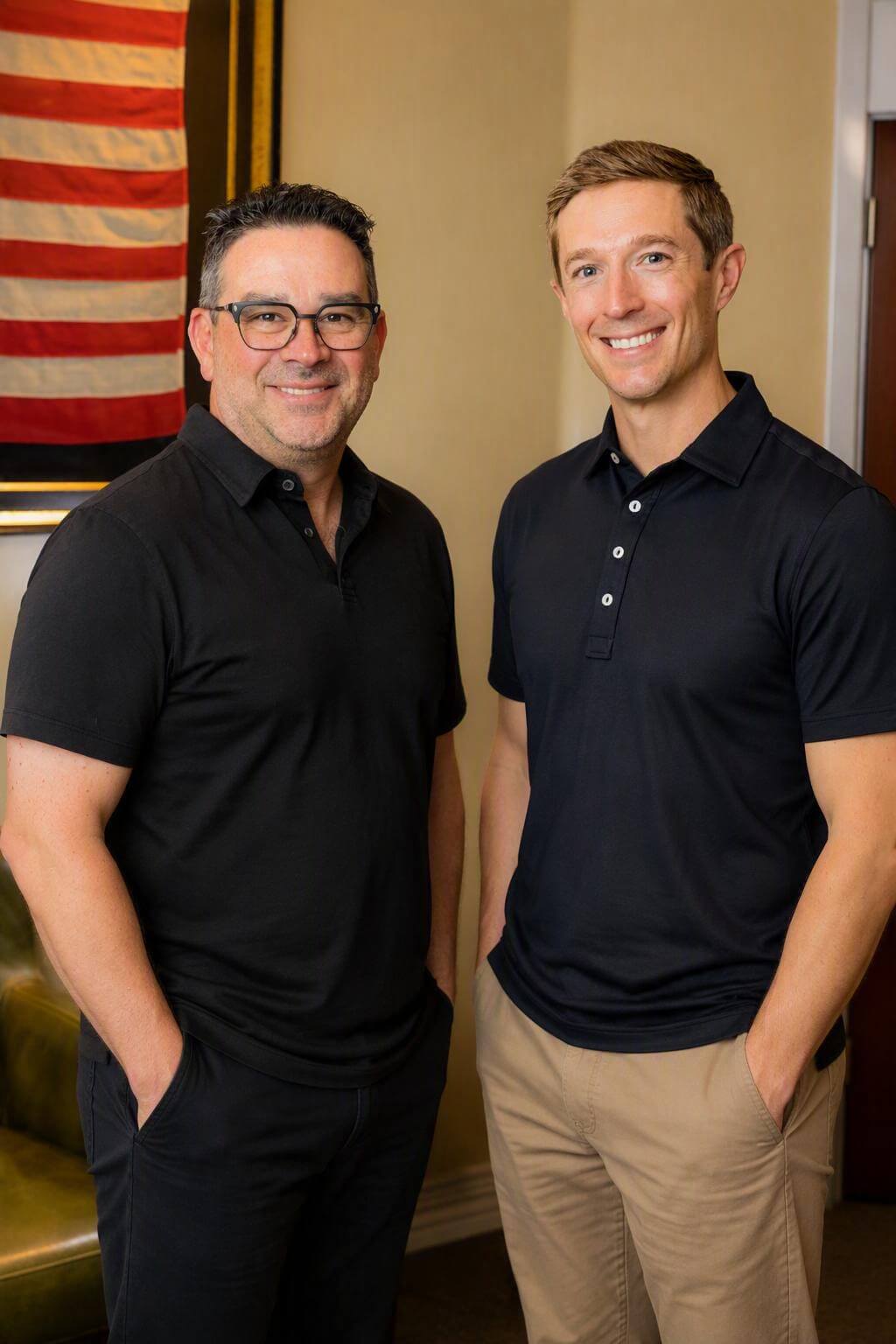 Dr. Mark Phillipe and Dr. Derek Hauser at Lakefront Family Dentistry in Lake Elsinore, California