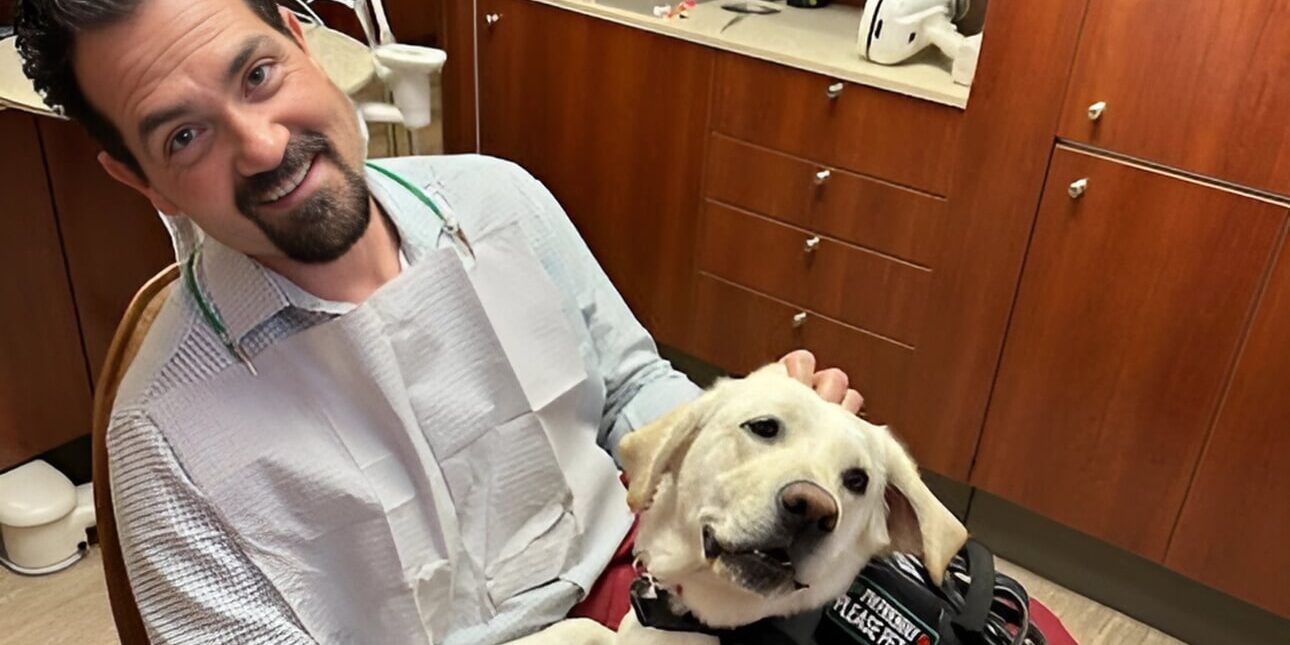 dental therapy dog office lake elsinore
